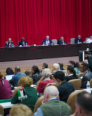 Clausura de la VI Conferencia Internacional por el Equilibrio del Mundo