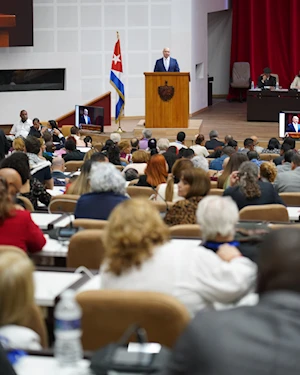 Clausura de la VI Conferencia Internacional por el Equilibrio del Mundo