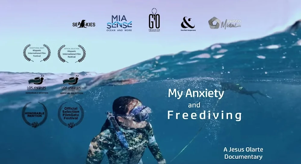 My Anxiety & Freedyving: cortometraje sobre la apnea y la ansiedad