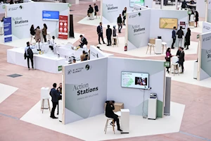 Instalación de la Cumbre de Inteligencia Artificial en París, Francia