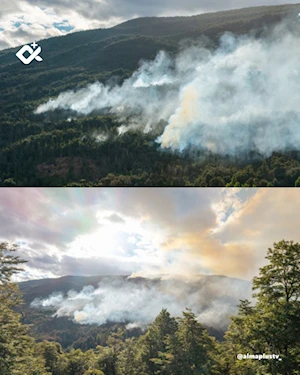 La Patagonia en llamas