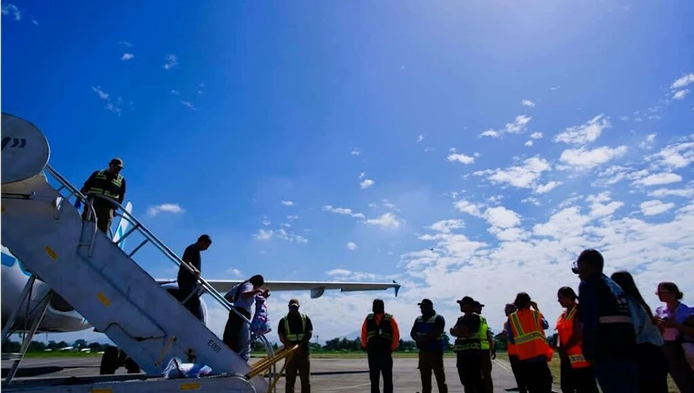 Honduras recibe a 163 deportados de EE. UU. en nuevos vuelos