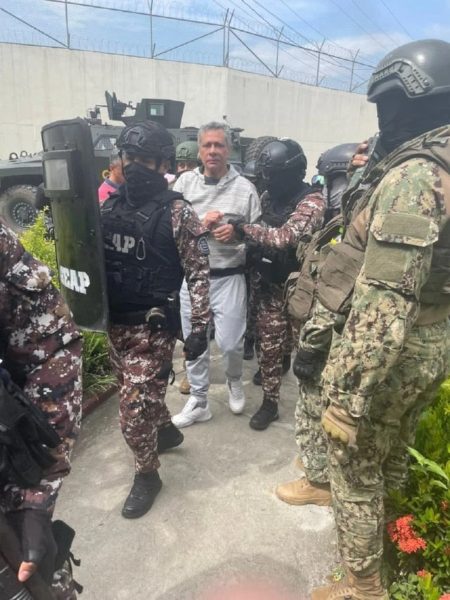 Comisión de Derechos Humanos pide a gobierno de Ecuador cuidar a Glas