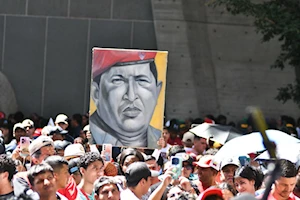 Miles de jóvenes venezolanos marcharon por Caracas este 12 de febrero para conmemorar el Día de la Juventud