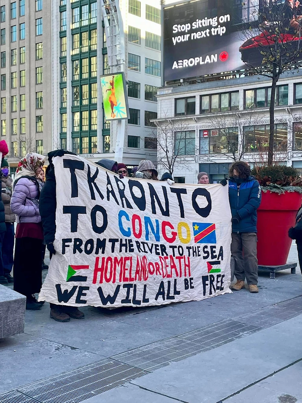 RD Congo y Palestina centraron protestas sociales en Toronto