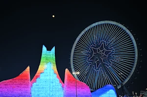 Así de deslumbrante se vio la Luna de Nieve de este 12 de febrero: un novilunio que coincide con el Año Nuevo Chino, y una espectacular alineación planetaria