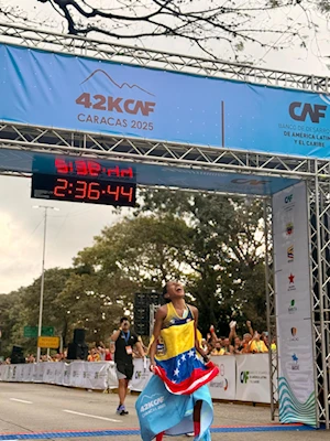 Ejemplos de esfuerzo y dedicación: Maratón CAF Caracas 2025 reunió a más de 6.000 corredores