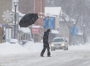 Frío invernal: Intensa nevada en Toronto paralizó a la ciudad