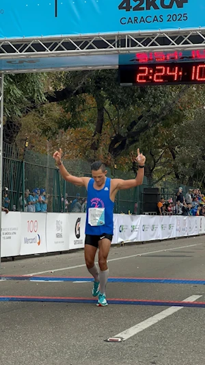 Ejemplos de esfuerzo y dedicación: Maratón CAF Caracas 2025 reunió a más de 6.000 corredores