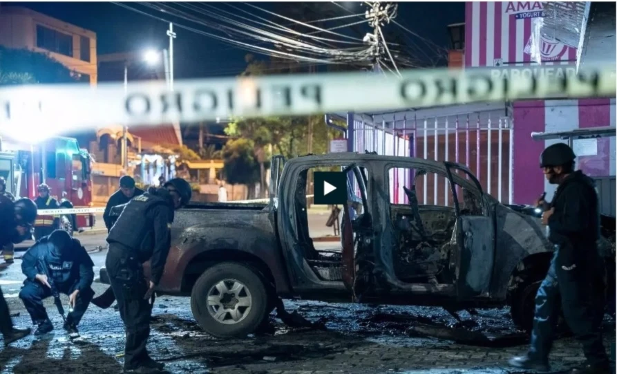 Violencia en Ecuador:  se eleva a más de mil los asesinatos en 2025