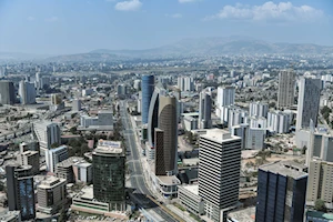 Así de imponente es Addis Abeba, la capital de Etiopía y sede de la Unión Africana