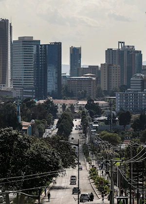 Así de imponente es Addis Abeba, la capital de Etiopía y sede de la Unión Africana