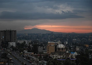 Así de imponente es Addis Abeba, la capital de Etiopía y sede de la Unión Africana