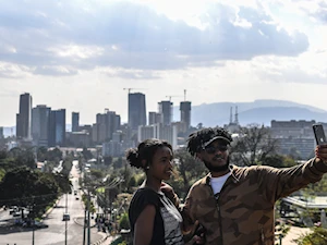 Así de imponente es Addis Abeba, la capital de Etiopía y sede de la Unión Africana