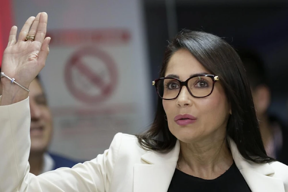 Comunidad indígena respalda a candidata electoral ecuatoriana