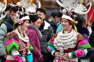Color, tradición y música en el Festival Gannangxiang: la celebración centenaria del pueblo Miao en Guizhou, China