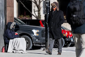 Frío polar se sintió este 18 de febrero en la ciudad estadounidense de Chicago, Illinois, en donde las temperaturas llegaron a menos 28 grados Celsius