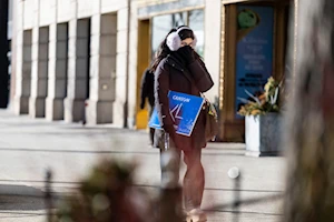 Frío polar se sintió este 18 de febrero en la ciudad estadounidense de Chicago, Illinois, en donde las temperaturas llegaron a menos 28 grados Celsius