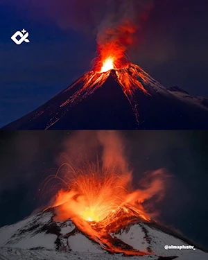 El volcán Etna, en Italia, vuelve a demostrar su imponente fuerza con nueva erupción