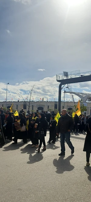 Homenaje multitudinario a los líderes de la Resistencia de Líbano