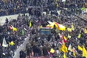 Homenaje multitudinario a los líderes de la Resistencia de Líbano