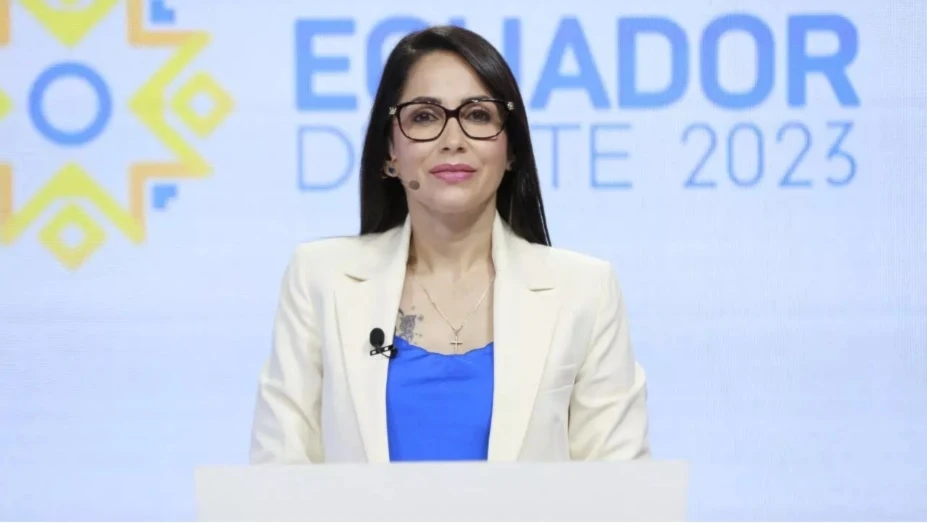 Encuesta: Luisa González lidera intención de voto en Ecuador
