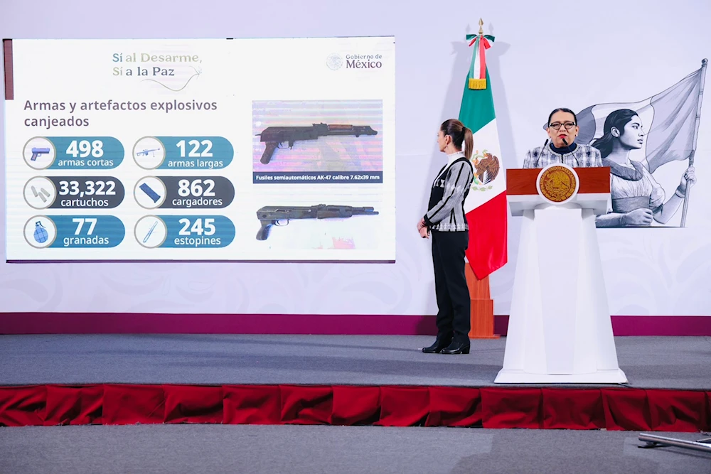 Sheinbaum reconoció resultados del gabinete de seguridad