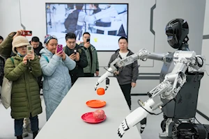 Últimos logros de la robótica se exhiben en la capital de China durante el Beijing World of Robots