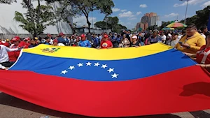 En imágenes: Venezolanos se manifestaron contra el colonialismo el 27 de febrero