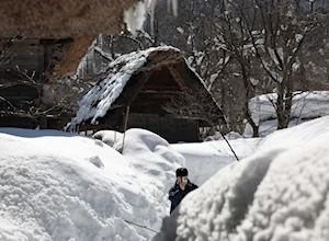 Original arquitectura: Las aldeas de Shirakawa-go, en Japón, se caracterizan por casas con techos en forma de V para soportar las nevadas