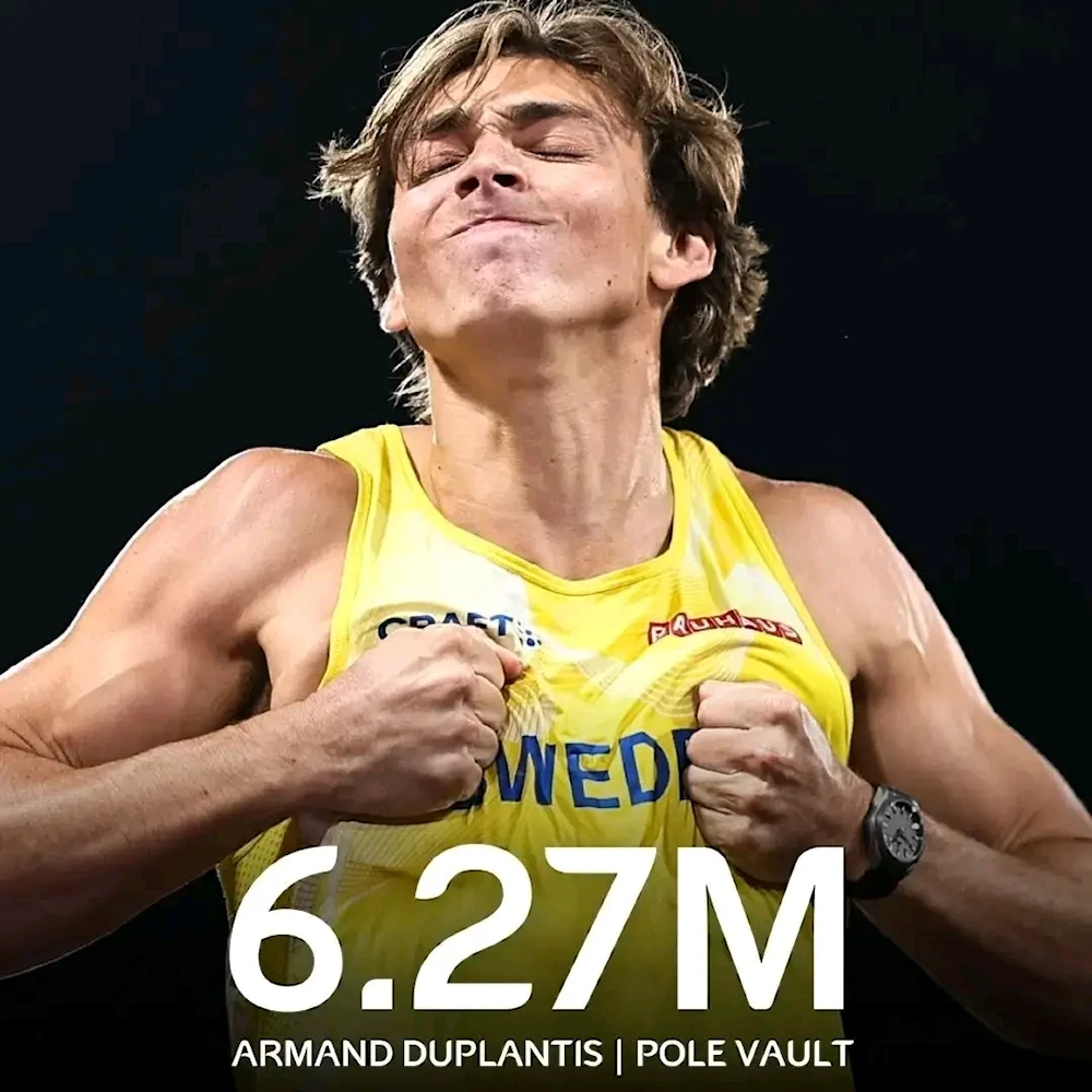 Mondo Duplantis destroza otro récord mundial en salto con pértiga
