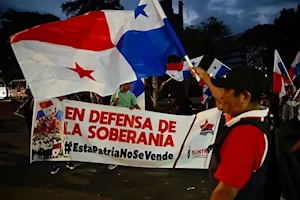 En Fotos: Panameños protestan contra la visita de Marco Rubio y amenazas de Trump