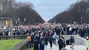 “Nunca más fascismo”: Alemanes marcharon este domingo en Berlín contra el avance de la extrema derecha