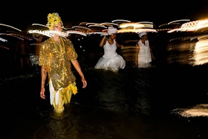 Uruguay: Celebración del culto Iemanjá, la diosa del mar