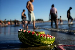 Uruguay: Celebración del culto Iemanjá, la diosa del mar