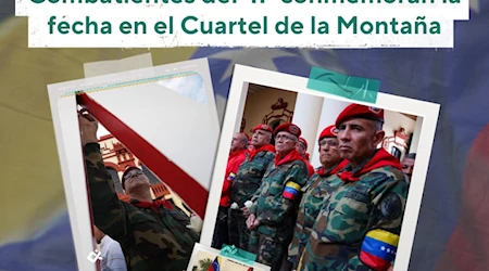 Venezolanos conmemoran 33 años de la Rebelión Cívico-Militar del 4-F