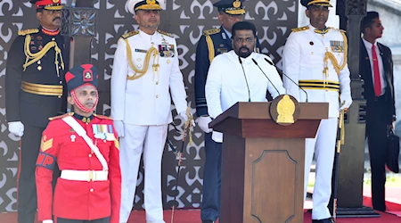 Sri Lanka celebra 77 años de independencia del Reino Unido con un desfile militar y llamado a la unidad