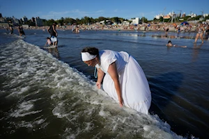 Uruguay: Celebración del culto Iemanjá, la diosa del mar