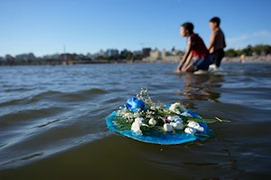 Uruguay: Celebración del culto Iemanjá, la diosa del mar