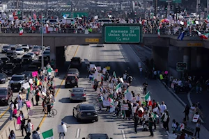 De California a Nueva York: cierres masivos de comercios y manifestaciones en apoyo a la campaña 'Un día sin inmigrantes', en contra de las políticas de deportación del presidente Donald Trump