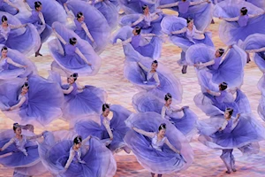 Espectáculo de hielo y nieve en China: Harbin inaugura los Juegos Asiáticos de Invierno con 1.200 atletas de 34 países
