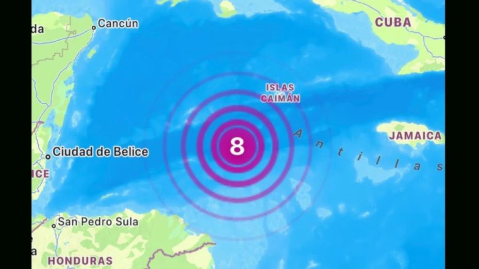 Suspenden alarmas de tsunami, tras terremoto en el Caribe