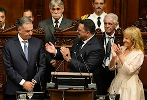“Vamos a construir un mejor Uruguay, hoy comenzamos”: Orsi tomó juramento este sábado ante el Parlamento como nuevo presidente de Uruguay para el periodo 2025-2030