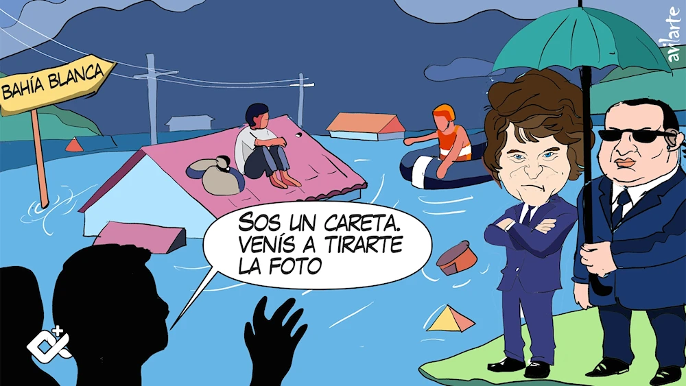 La falsedad de Milei