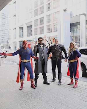 Creatividad y actitud: Cosplays, arte y entretenimiento trae el comic con de Toronto, Canadá