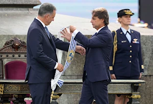 “Vamos a construir un mejor Uruguay, hoy comenzamos”: Orsi tomó juramento este sábado ante el Parlamento como nuevo presidente de Uruguay para el periodo 2025-2030