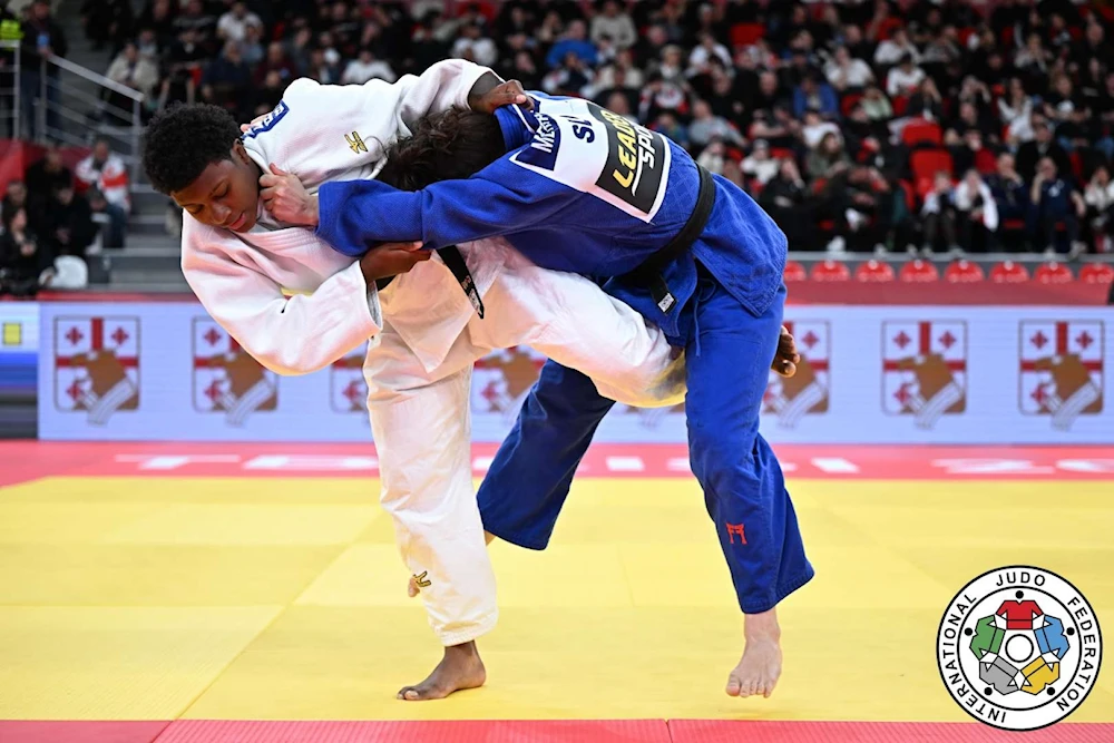 Judoca colombiana Brenda Olaya ganó plata en Grand Slam de Tbilisi