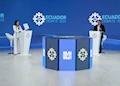 Los candidatos presidenciales Daniel Noboa y Luisa González protagonizaron un tenso debate televisivo en Ecuador.