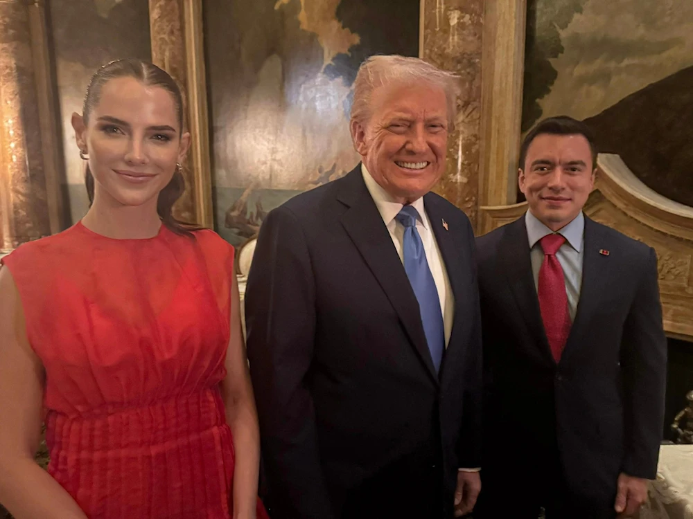Como “amistoso y privado” describió Noboa su encuentro con Trump