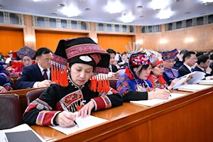 Presidente Xi Jinping inauguró la III Sesión Plenaria de la XIV Asamblea Popular Nacional de China